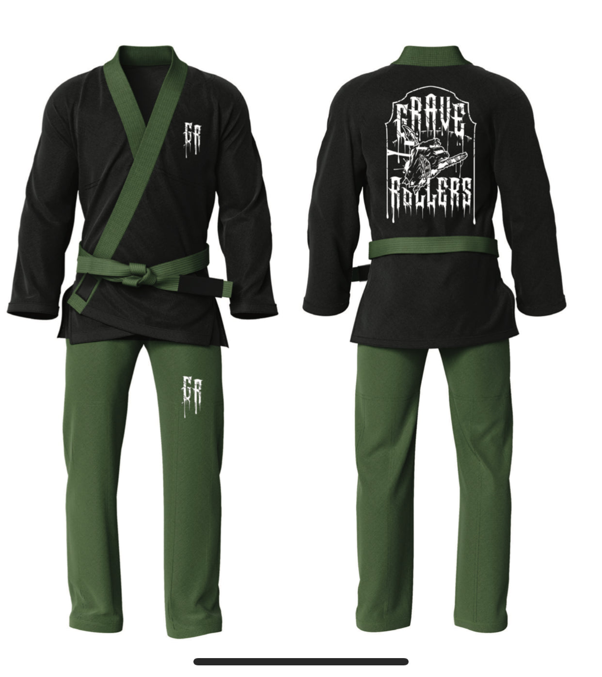 1. Grave Rollers Premium Jiu-Jitsu Gi - PREORDER